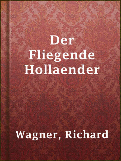 Cover image for Der Fliegende Hollaender